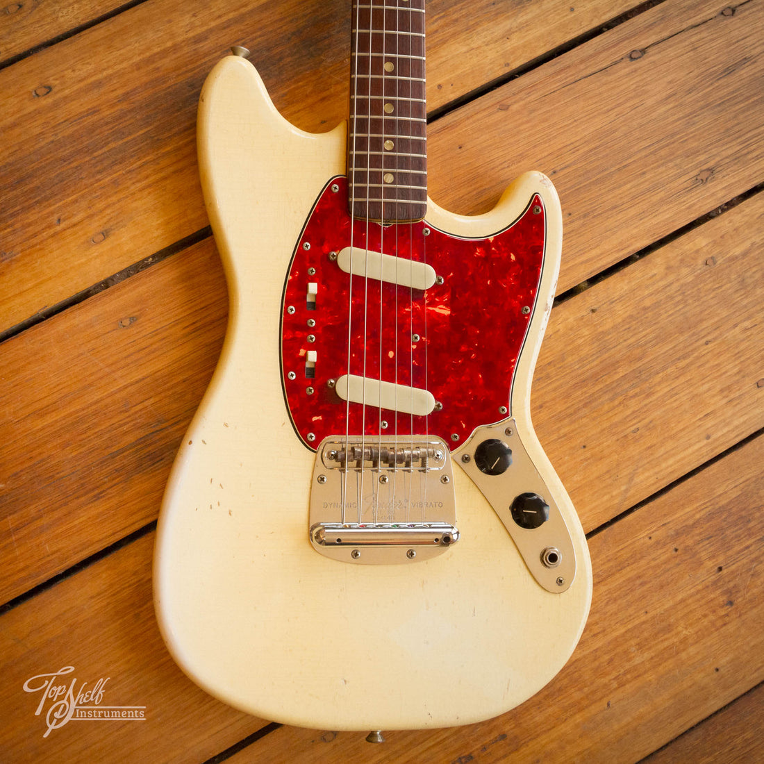 Fender Mustang Olympic White 1966