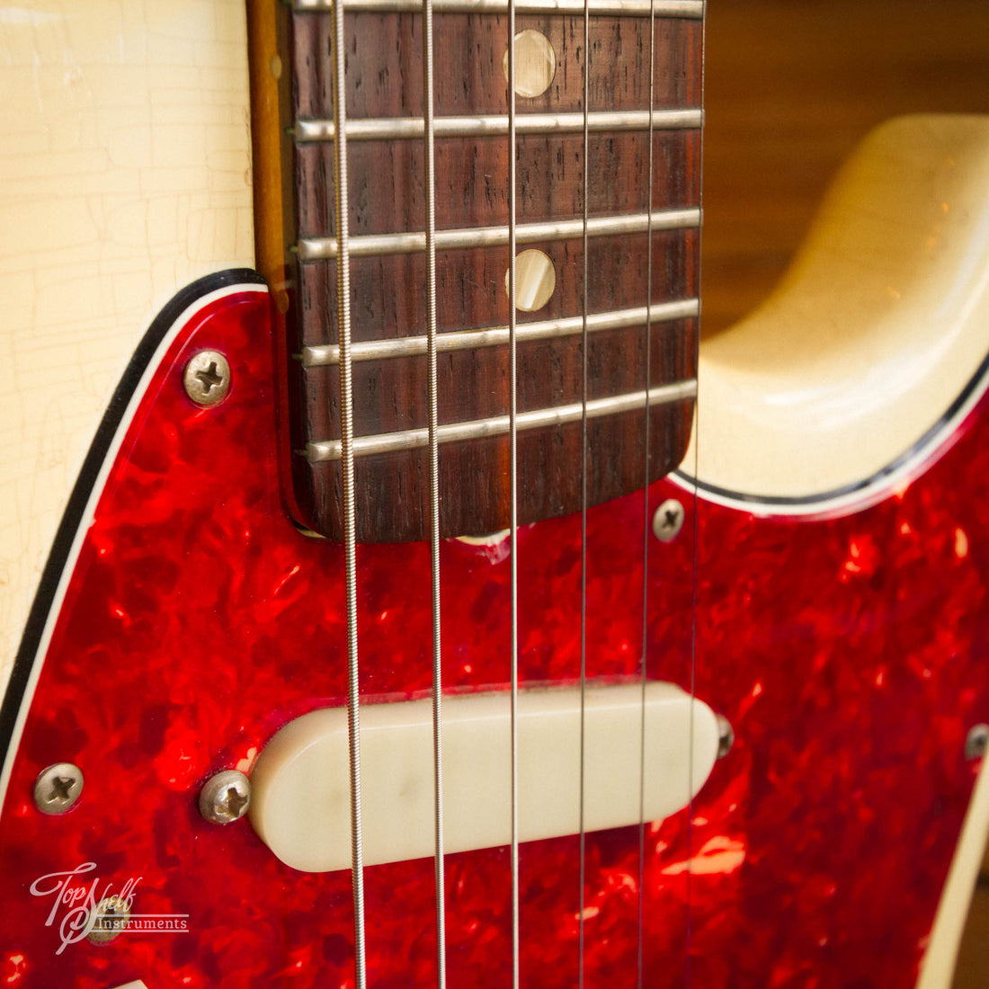 Fender Mustang Olympic White 1966