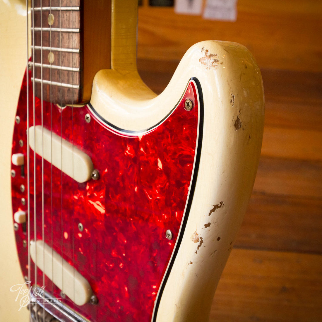 Fender Mustang Olympic White 1966