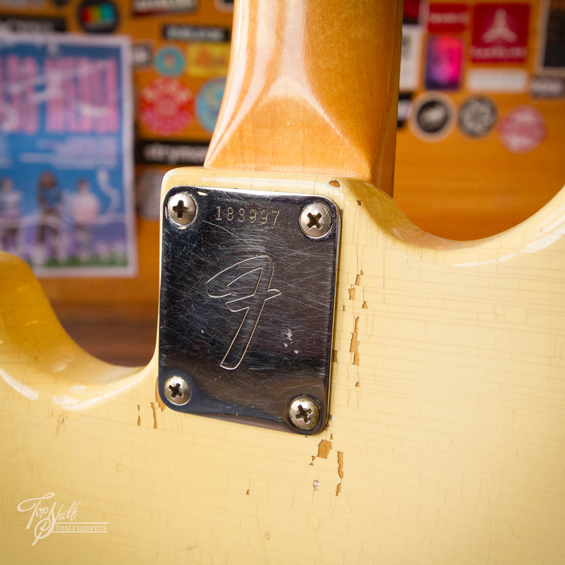 Fender Mustang Olympic White 1966