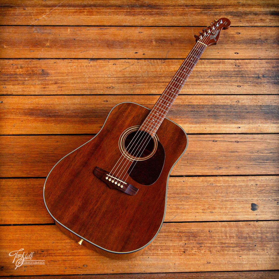 Fender Newporter Dreadnought Acoustic Walnut 1990