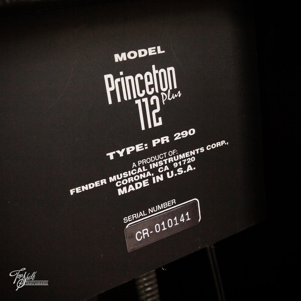 Fender Princeton 112 Plus Guitar Combo Amp