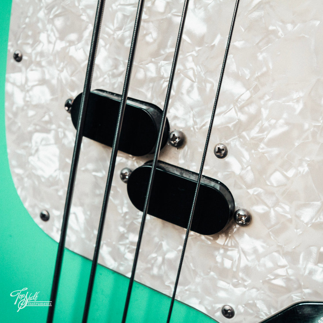 Fender Vintera 60s Mustang Bass Surf Green 2019