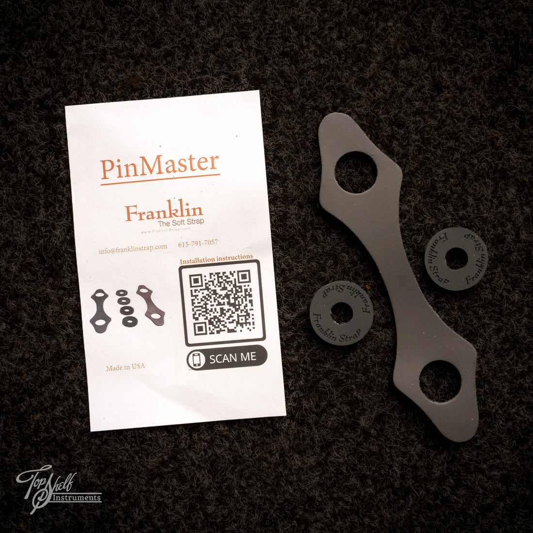 Franklin Pin Master Strap Lock Kit - Black
