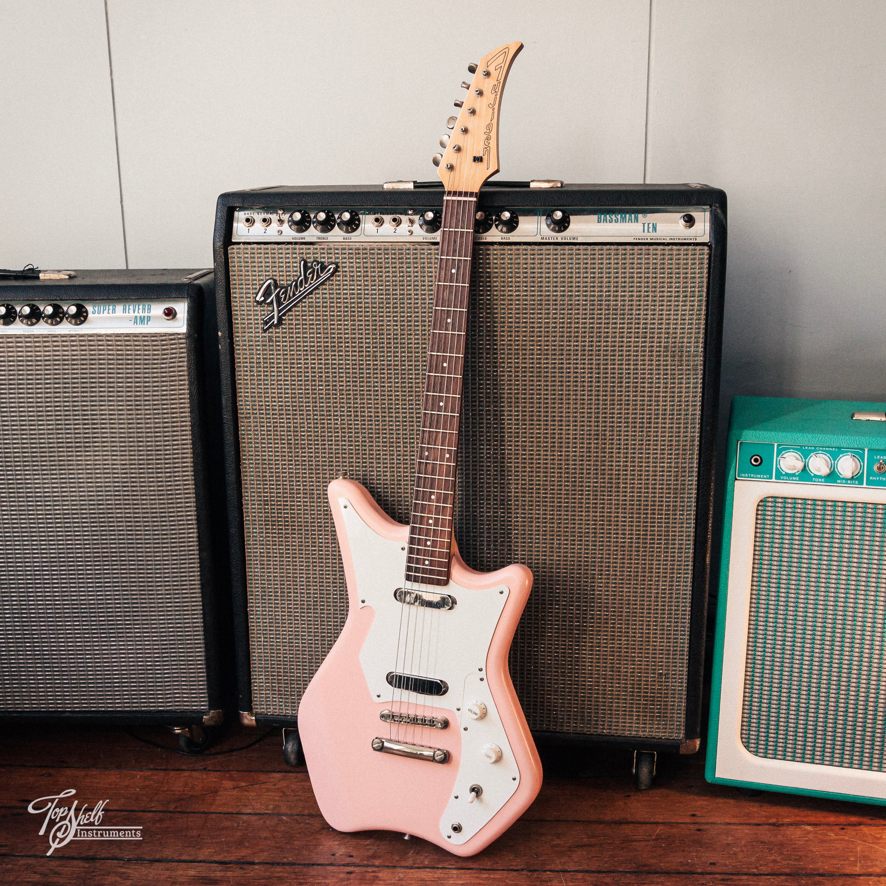 Fugijen PP-420 Textured Shell Pink 1995 – Topshelf Instruments