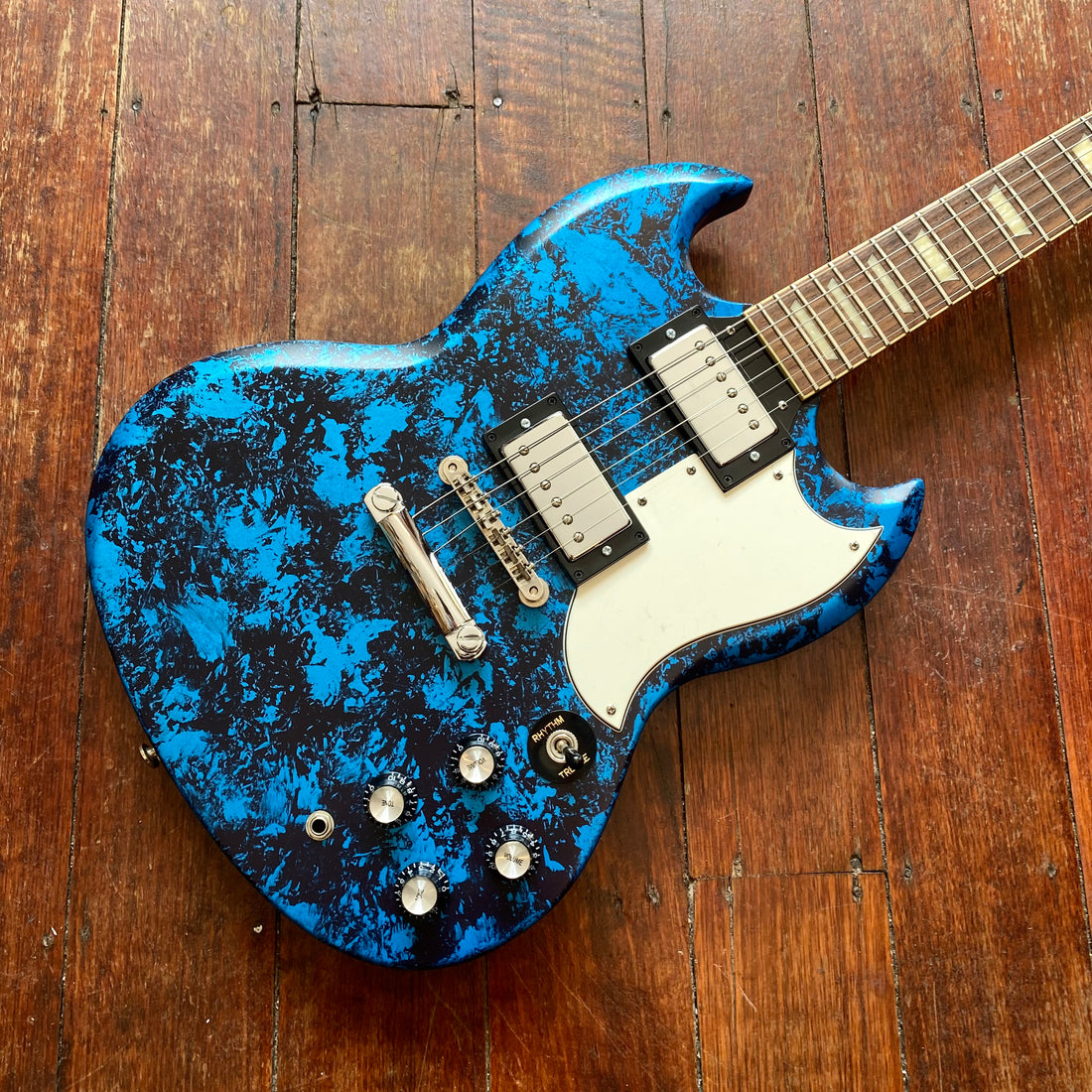 Epiphone SG G-400 Pro Blue Marble Korea 2003 – Topshelf Instruments Epiphone SG G-400 Pro Blue Marble Korea 2003 – Topshelf Instruments