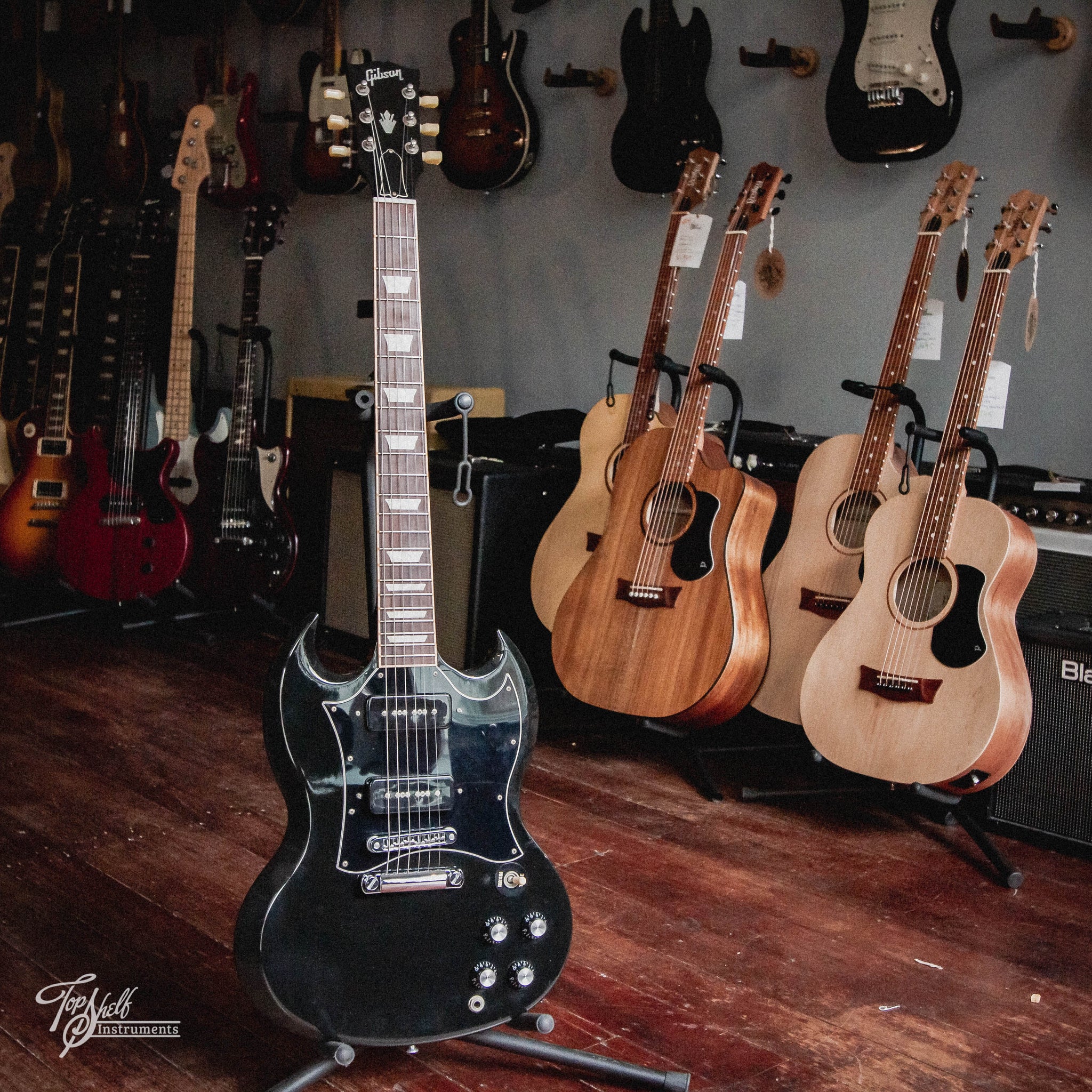 Gibson SG Standard P-90 Ebony 2012 – Topshelf Instruments