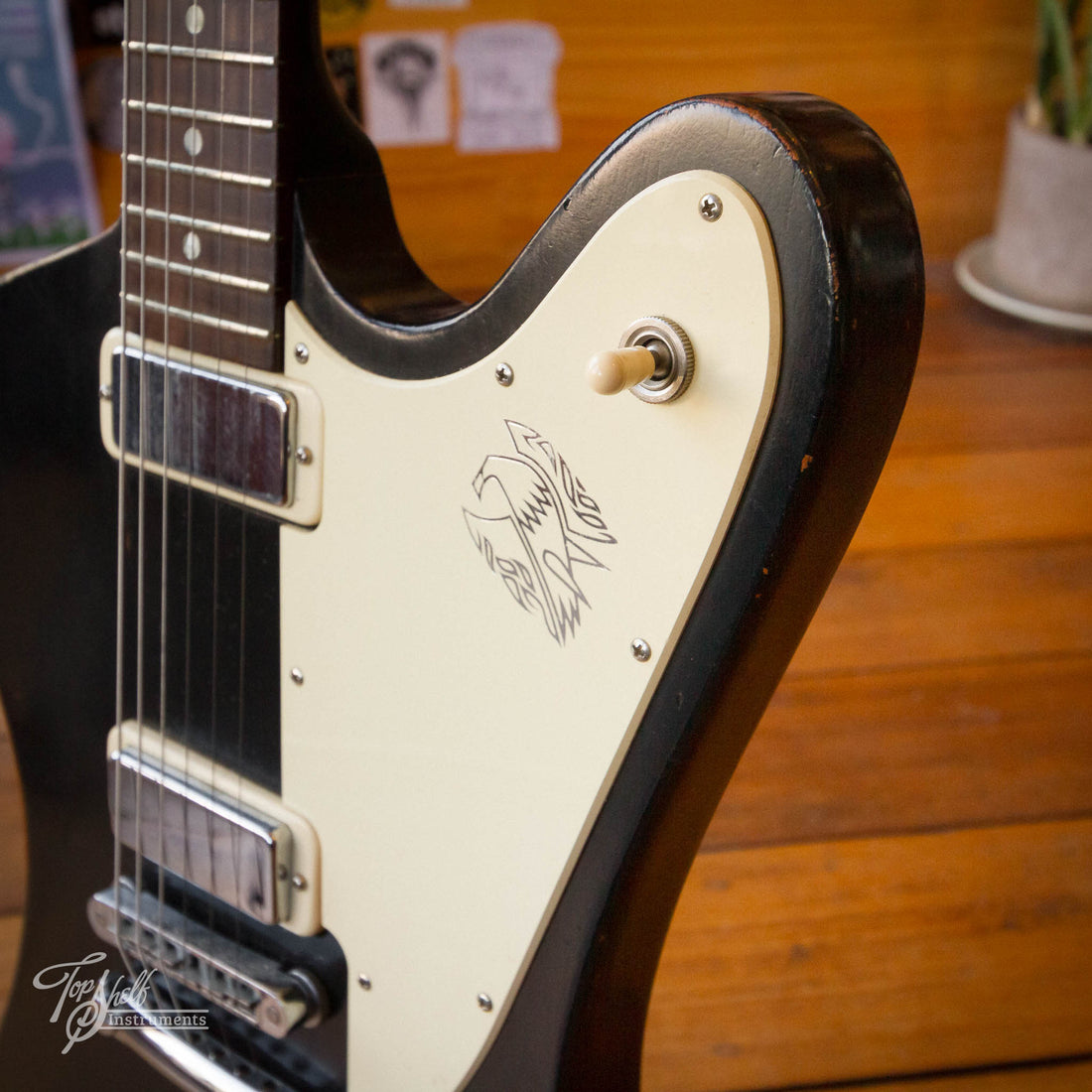 Gibson Firebird Studio 70s Tribute Satin Ebony 2012