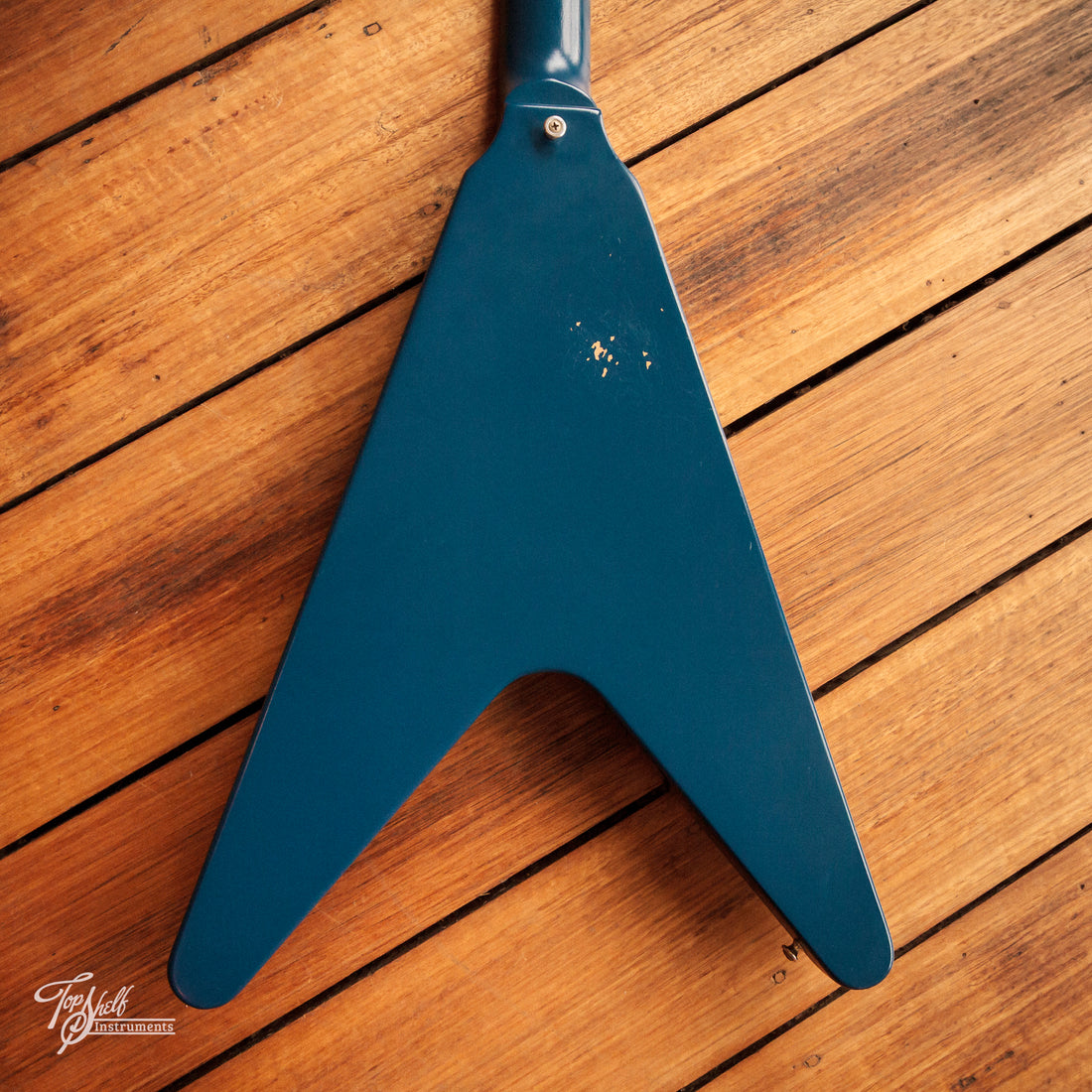 Gibson Melody Maker Flying V Satin Blue 2011