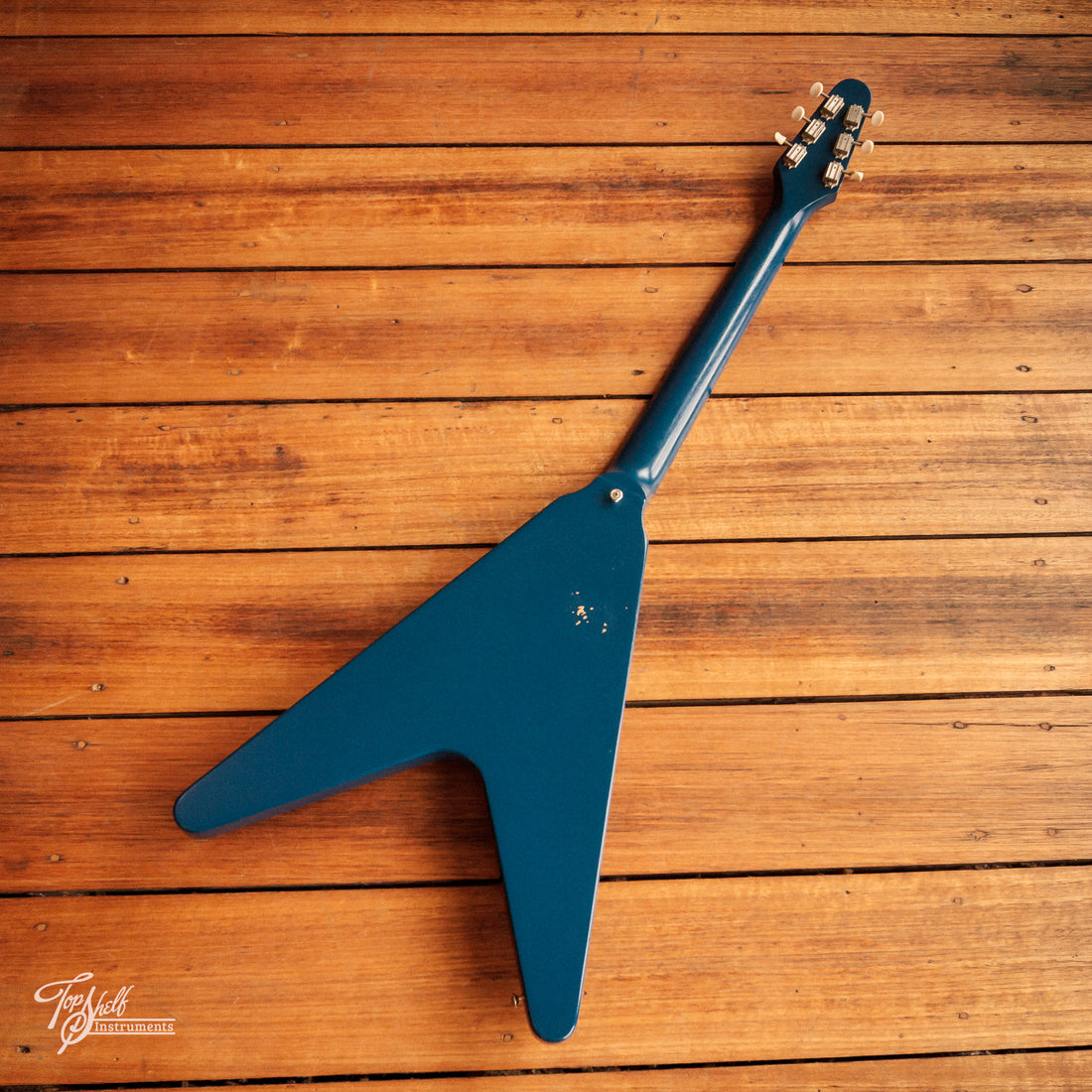 Gibson Melody Maker Flying V Satin Blue 2011