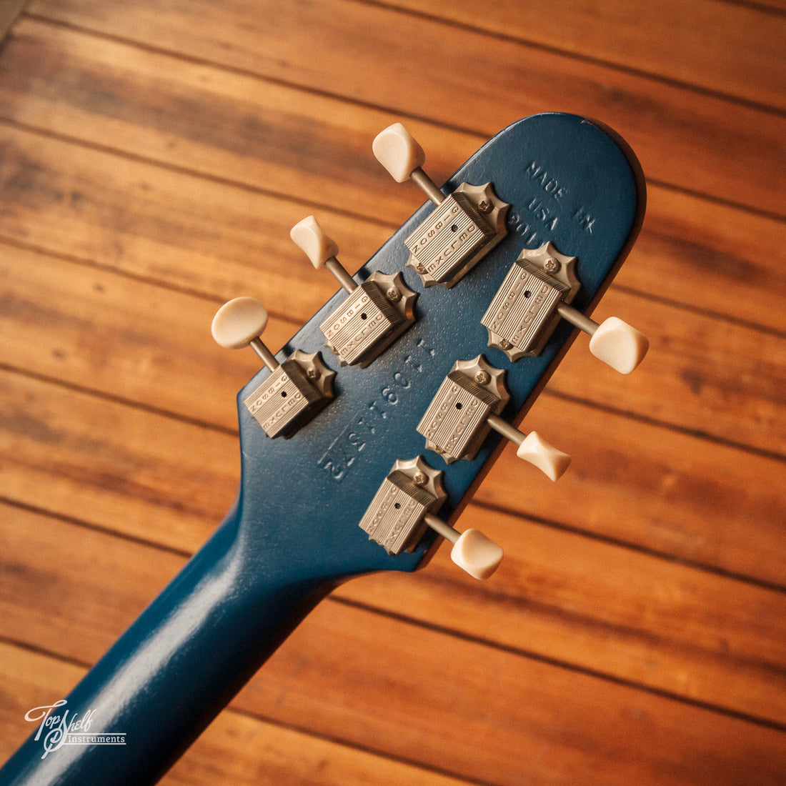 Gibson Melody Maker Flying V Satin Blue 2011