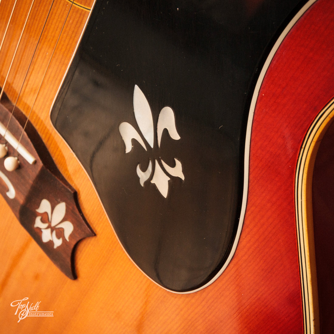 Greco G-404 Jumbo Acoustic Cherrry Sunburst 1974