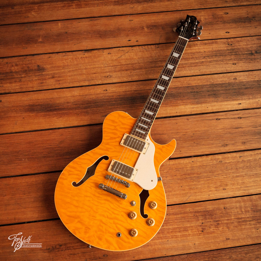 Greg Bennett Royale RL-3 Quilted Amber 2003