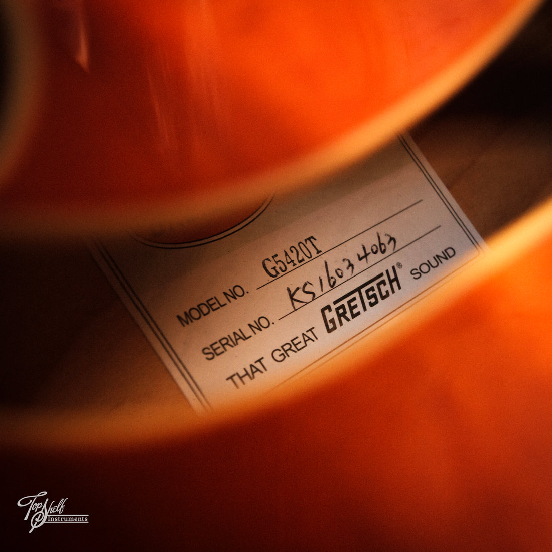 Gretsch Electromatic G5420T Orange Stain 2016
