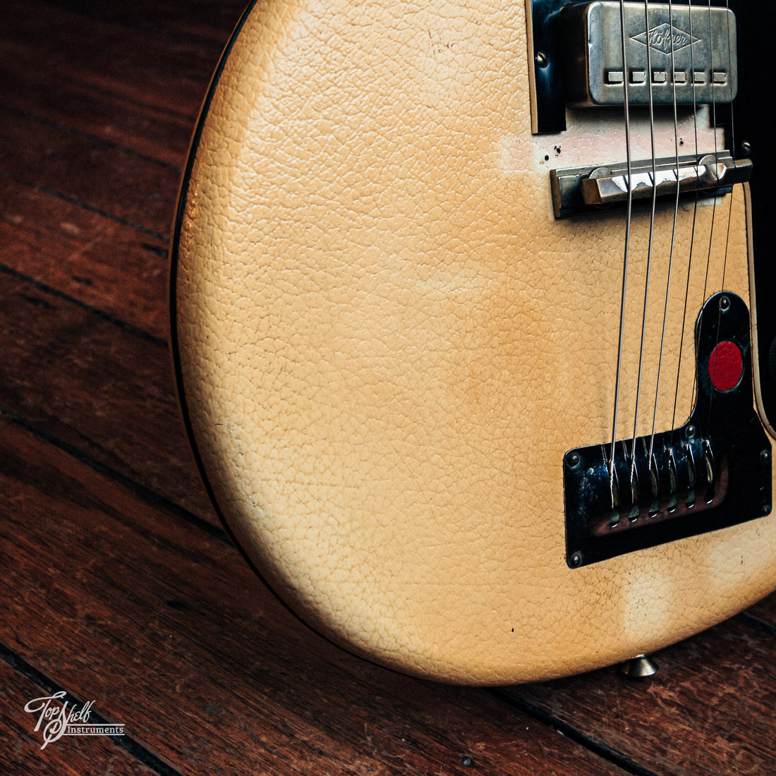 Hofner Colorama Series 164 Model White Vinyl 1962