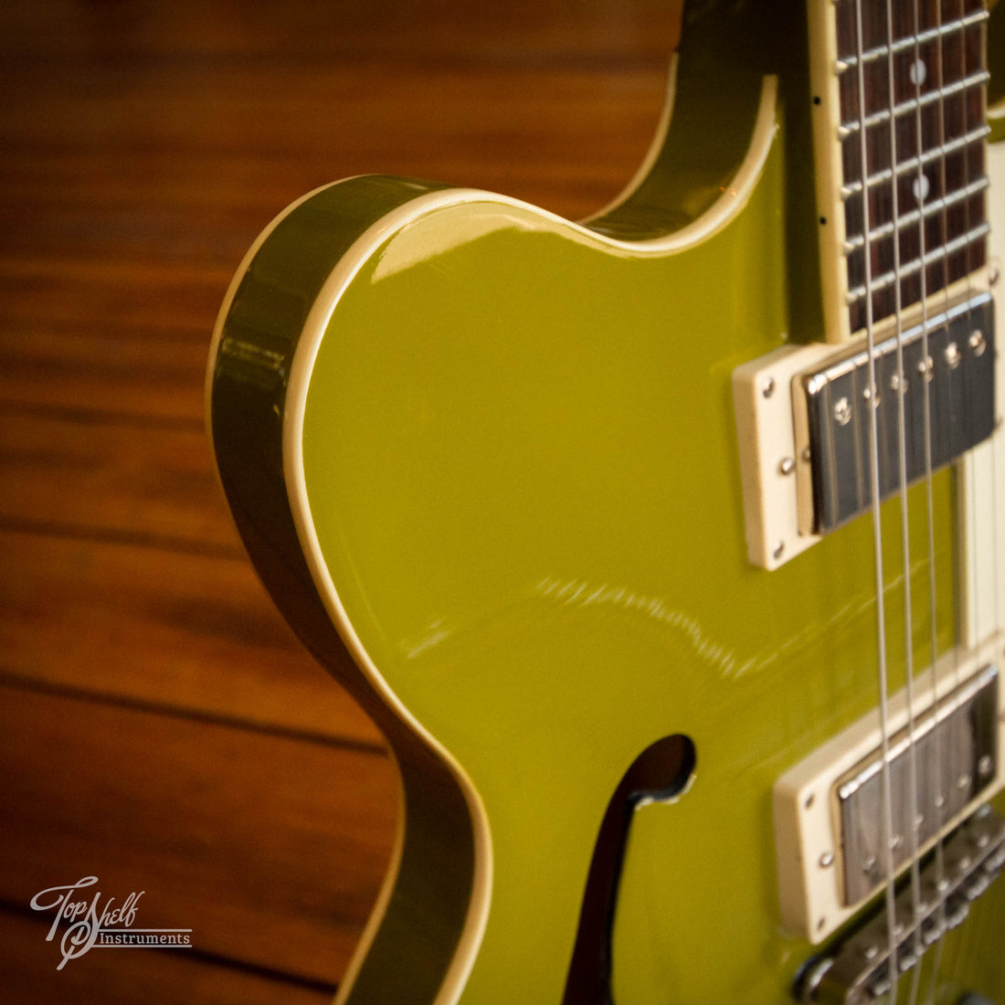 Höfner Contemporary Series Verythin Standard CT Olive Green 2013
