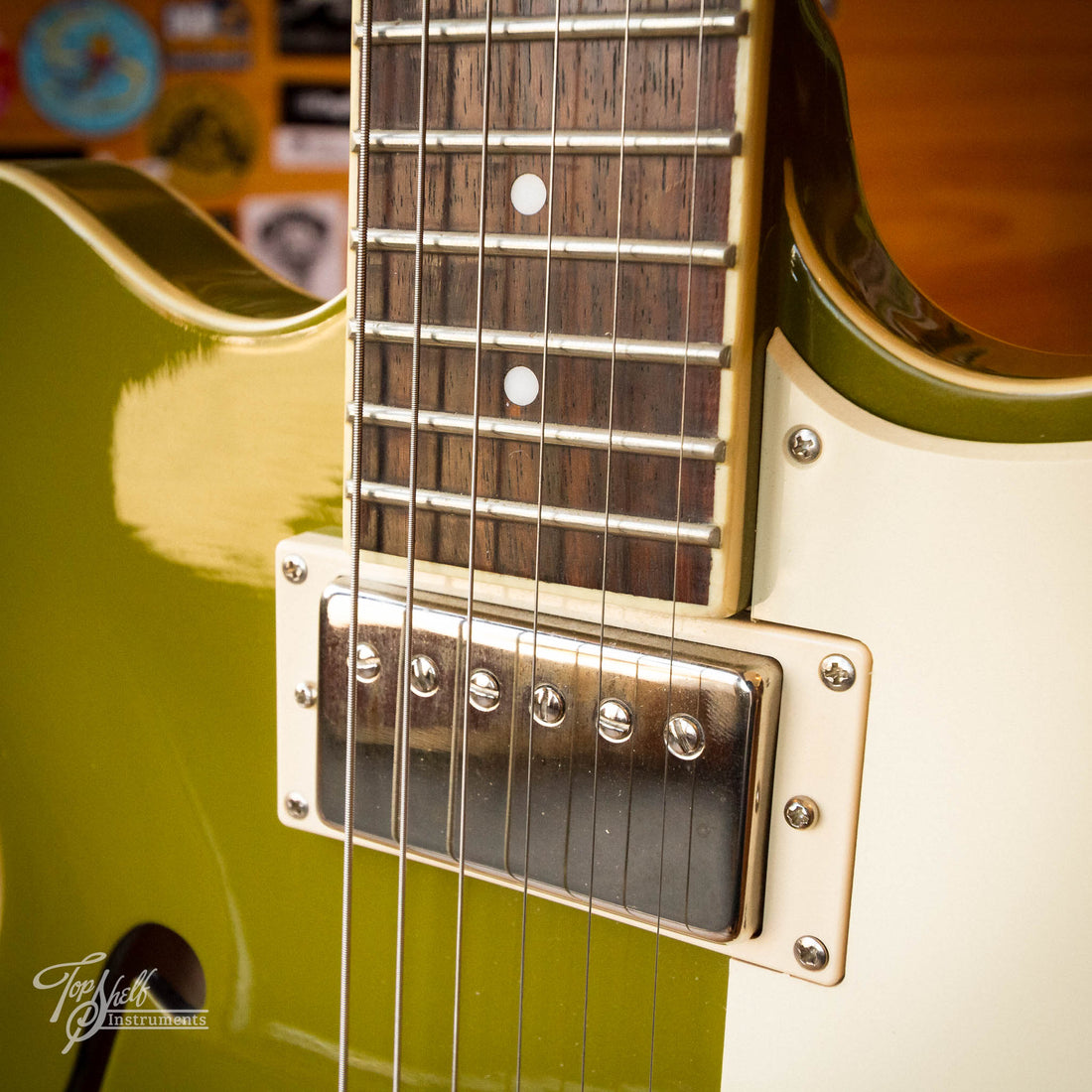 Höfner Contemporary Series Verythin Standard CT Olive Green 2013