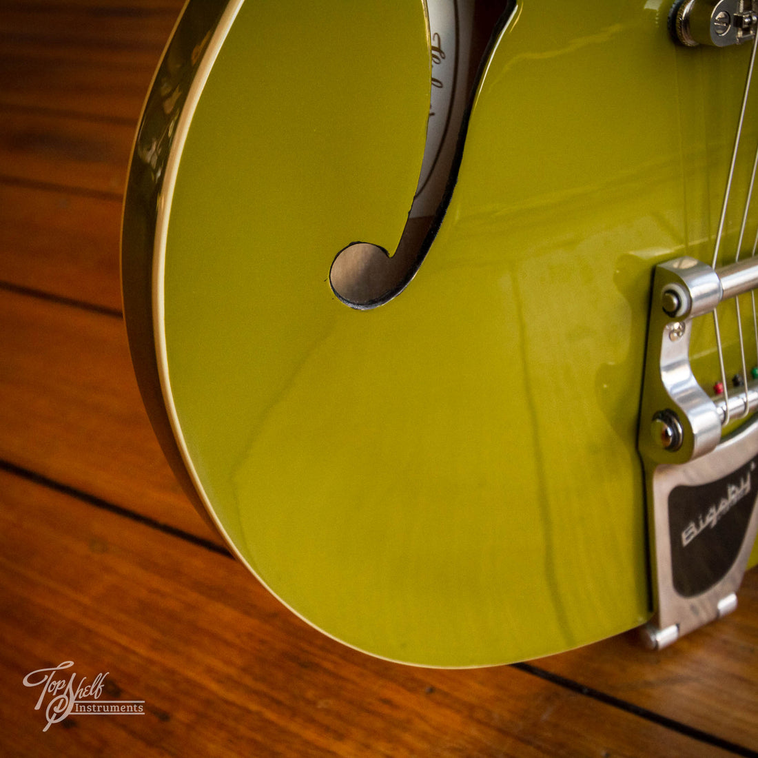 Höfner Contemporary Series Verythin Standard CT Olive Green 2013