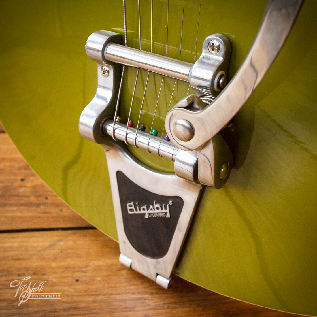 Höfner Contemporary Series Verythin Standard CT Olive Green 2013