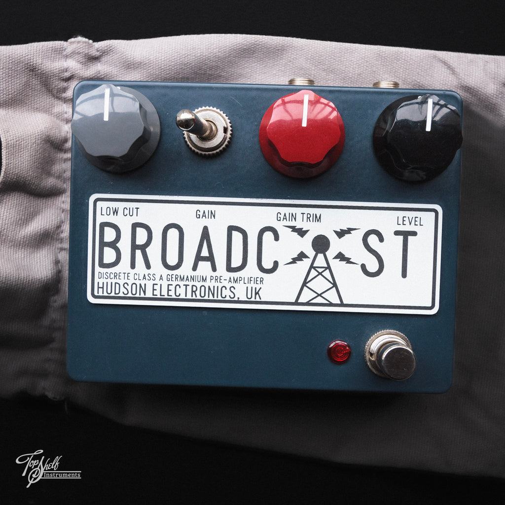 hudson broadcast pedal Hudson Electronics Broadcast Preamp Pedal – Topshelf Instruments