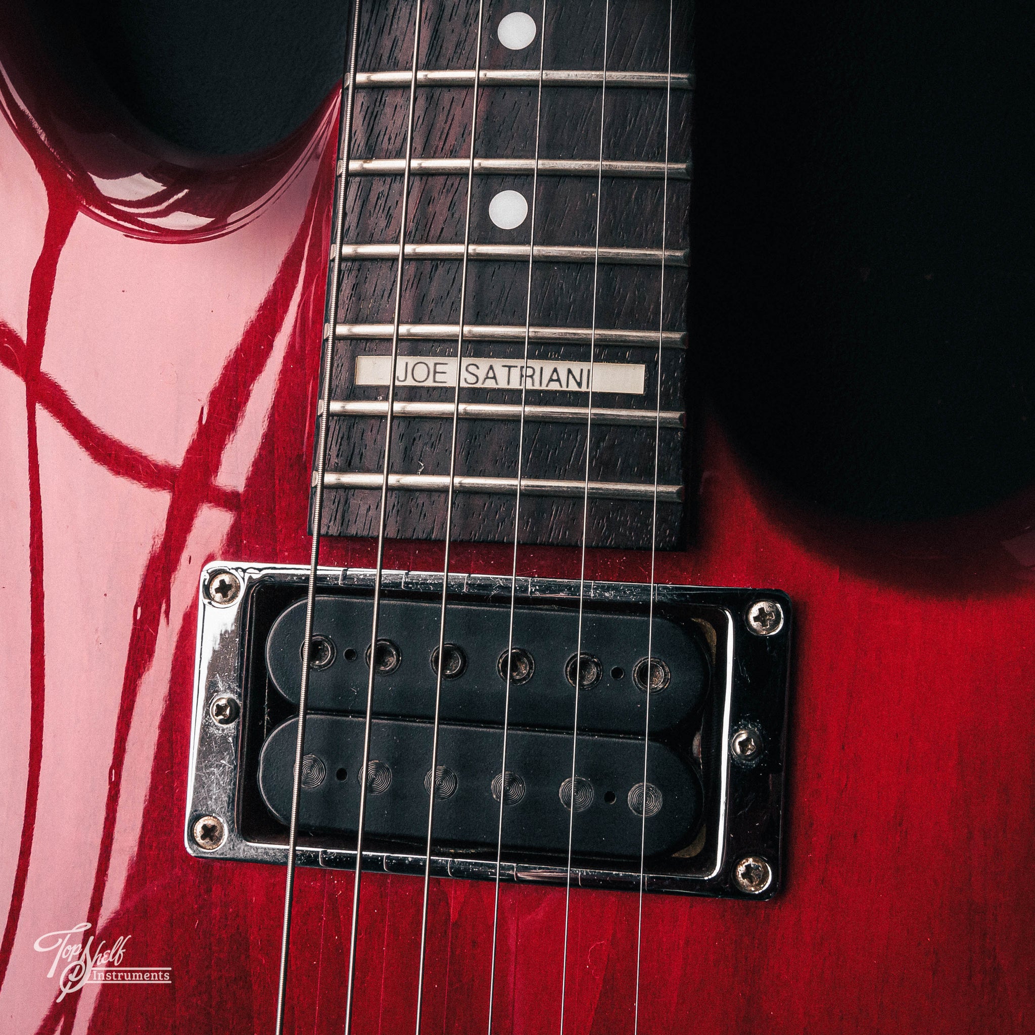 Ibanez JS100 Joe Satriani Transparent Red 2006 – Topshelf Instruments