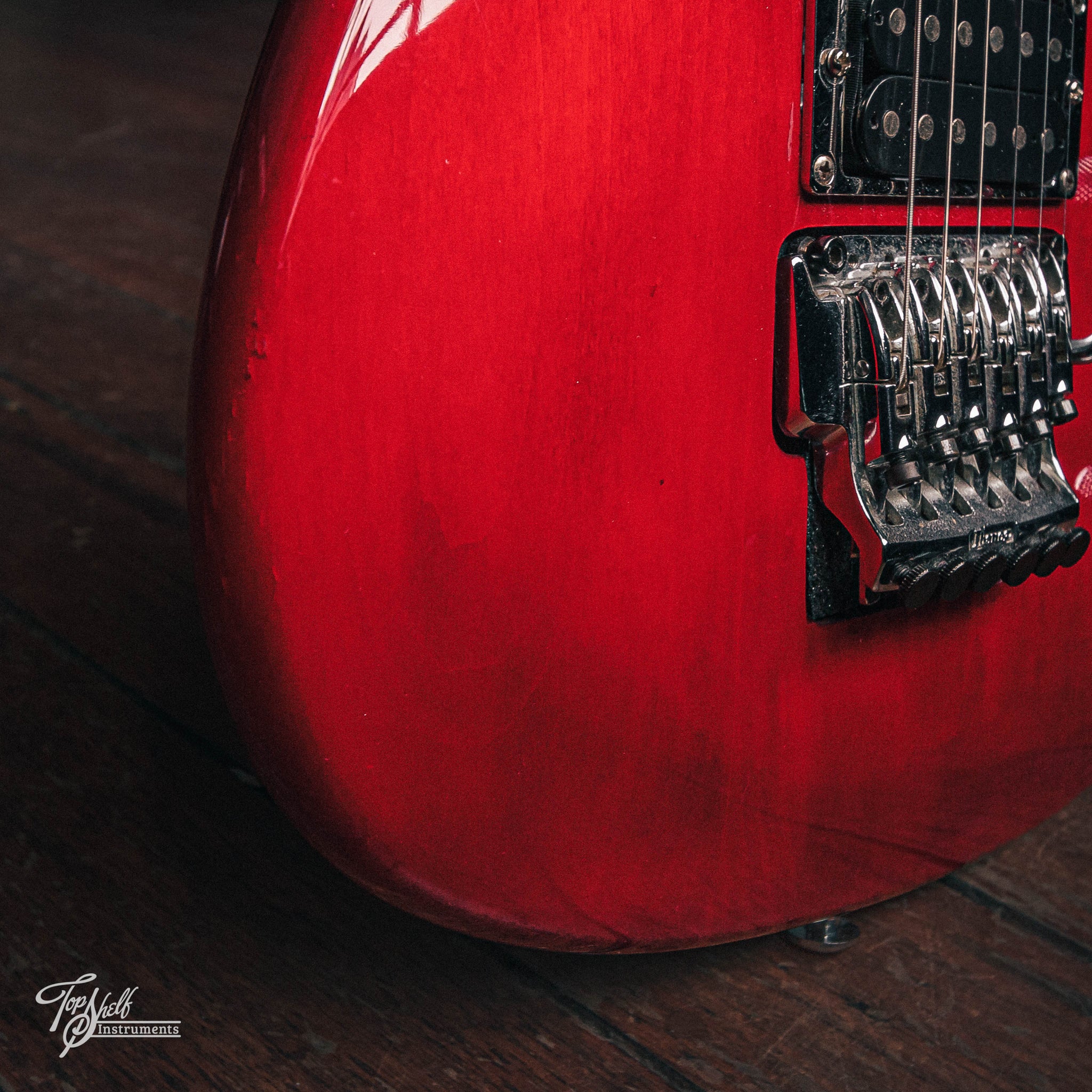 Ibanez JS100 Joe Satriani Transparent Red 2006 – Topshelf Instruments