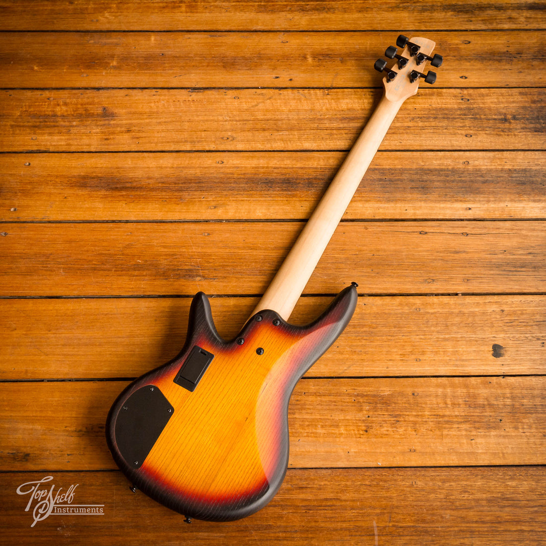 Ibanez GWB205 Gary Willis Fretless Bass Tequila Sunrise Flat 2023