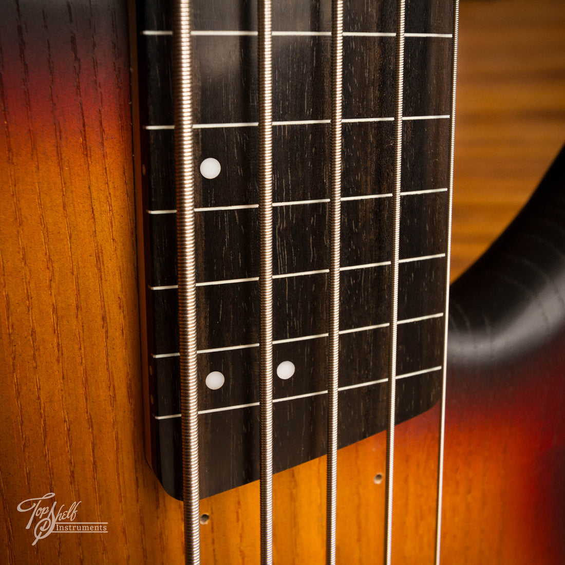 Ibanez GWB205 Gary Willis Fretless Bass Tequila Sunrise Flat 2023
