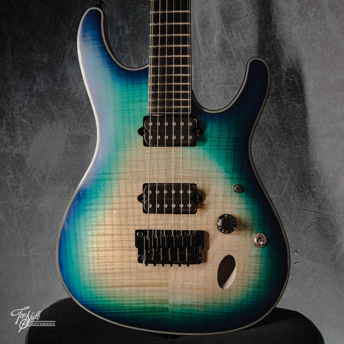 Ibanez Iron Label SIX6FDFM Blue Space Burst 2016