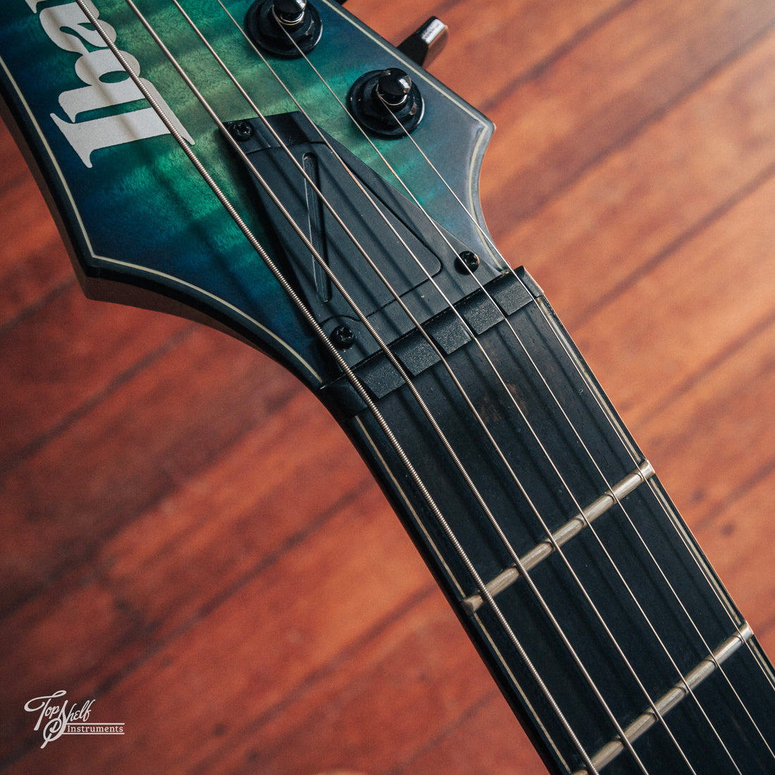 Ibanez Iron Label SIX6FDFM Blue Space Burst 2016