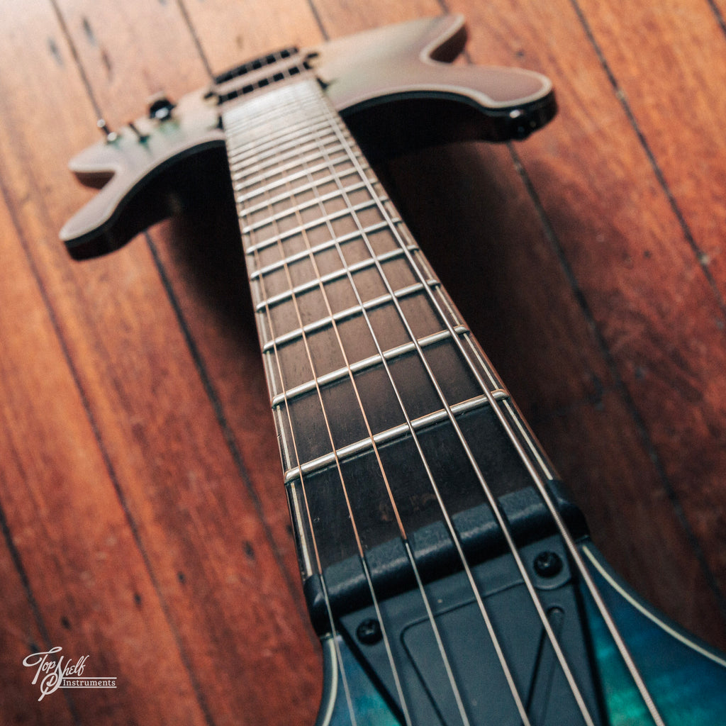 Ibanez Iron Label SIX6FDFM Blue Space Burst 2016