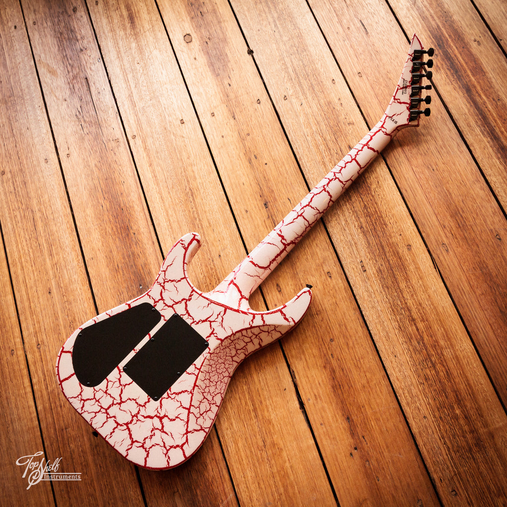 Jackson X Series Soloist SLX DX Bloodshot Crackle 2024
