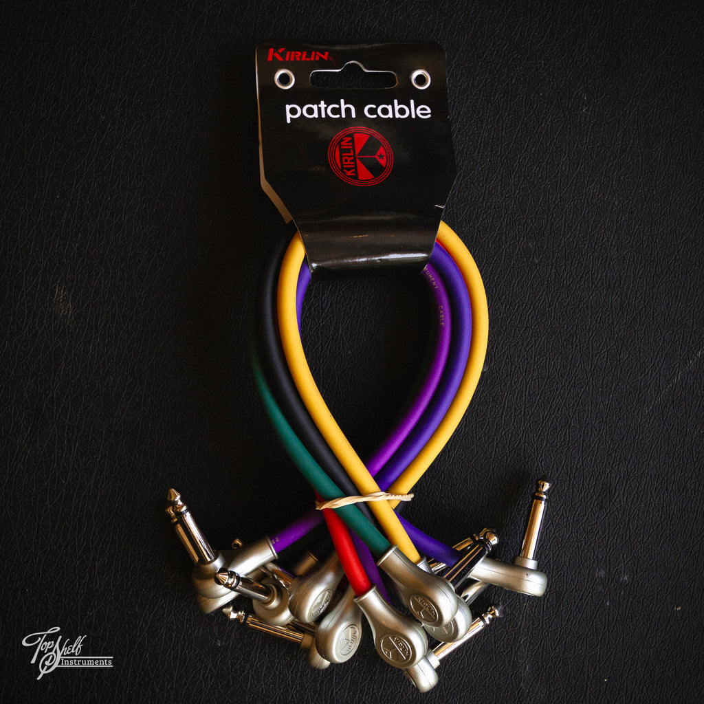 Kirlin 1FT Patch Cables (6 Pack) - Multicoloured