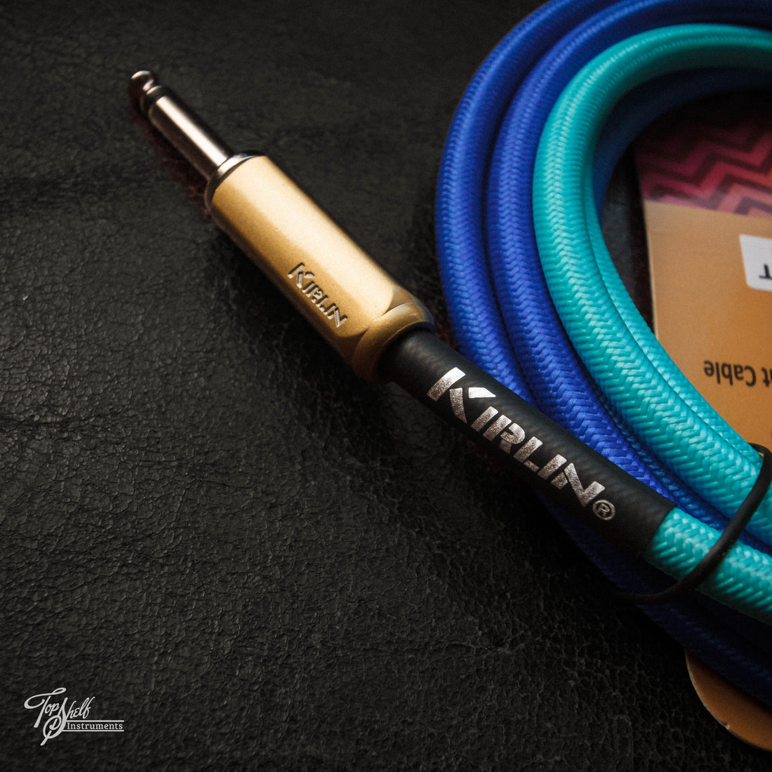 Kirlin 10FT Gradient Instrument Cable - Blue