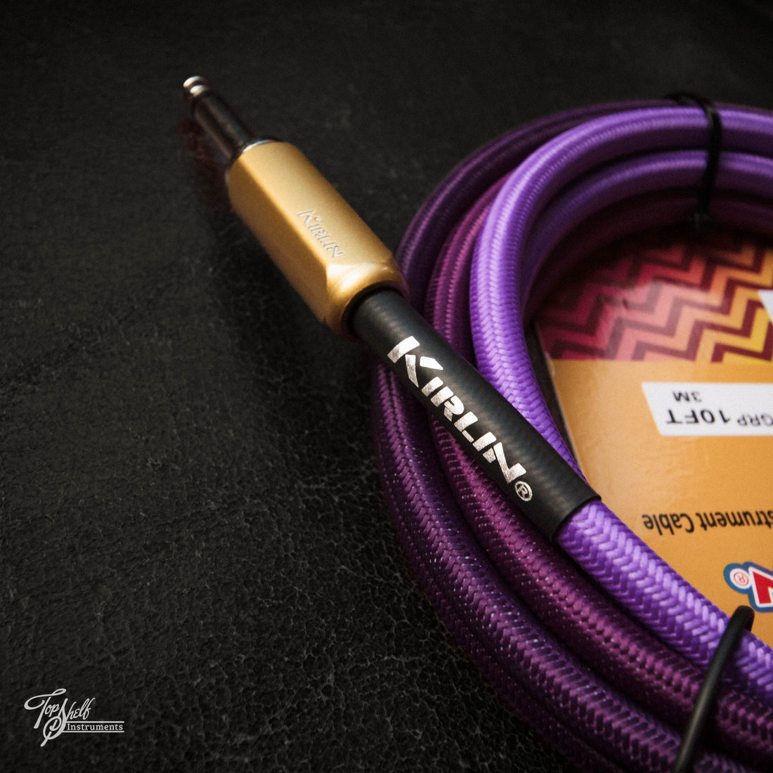 Kirlin 10FT Gradient Instrument Cable - Purple