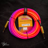 Kirlin 20FT Gradient Instrument Cable - Pink to Orange