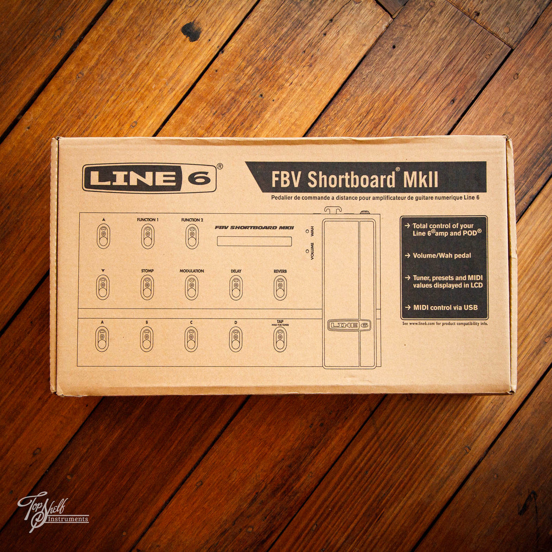 Line 6 FBV Shortboard MIDI Controller Pedal
