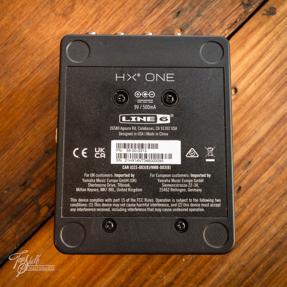 Line 6 HX One Stereo Multi-FX and Amp Modelling Pedal