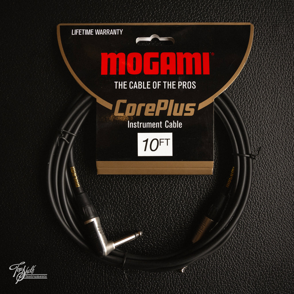 Mogami CorePlus Instrument Cable 10FT ST/RA