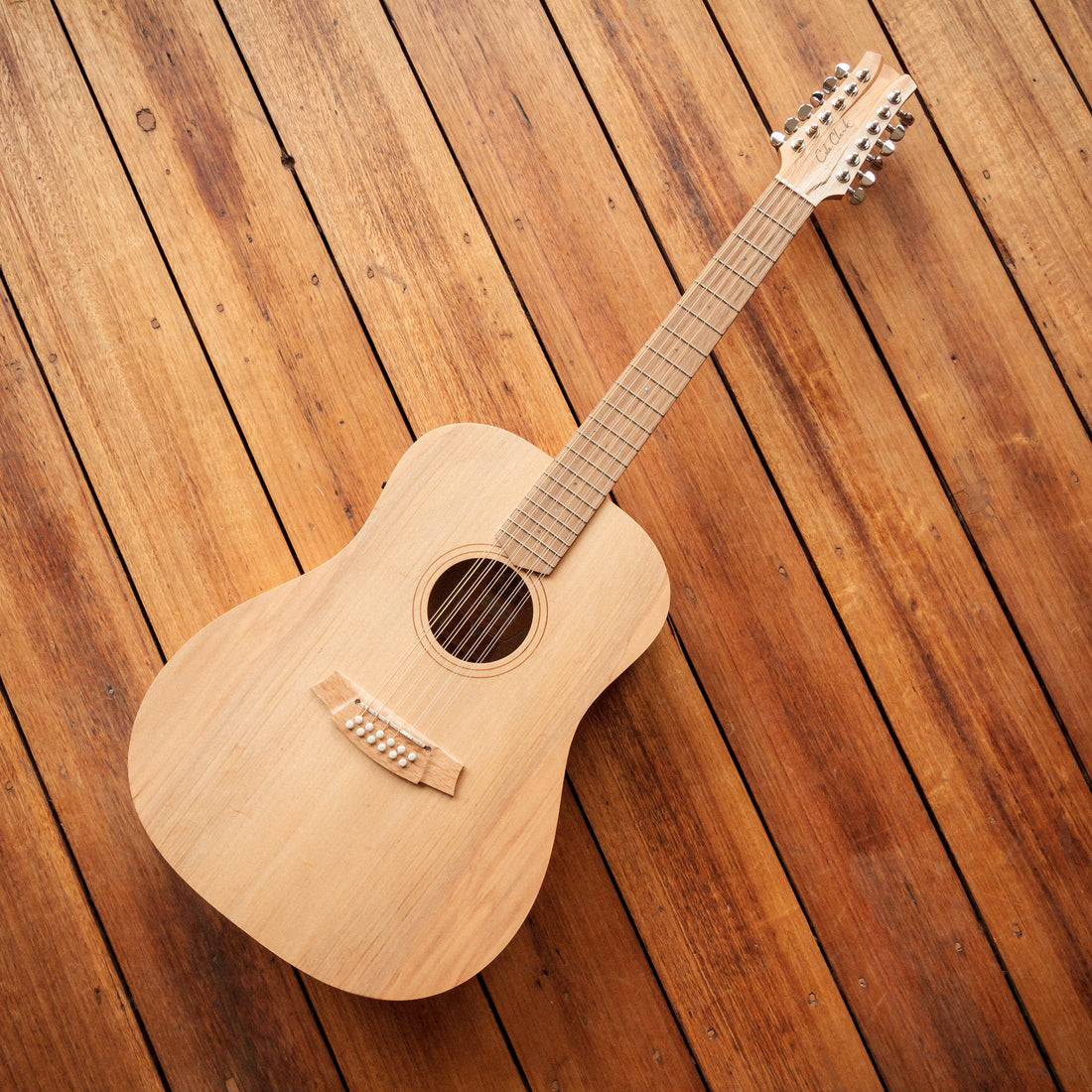 Cole Clark FL1E-12 Bunya/Maple Natural 2020