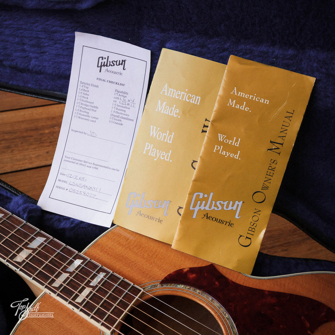 Gibson CJ-165 Acoustic/Electric 2008