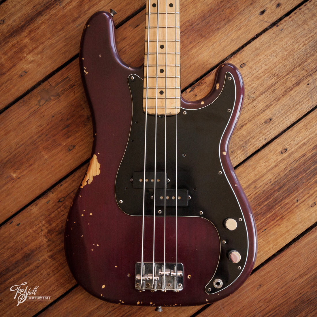 Fender Precision Bass Wine Red 1978