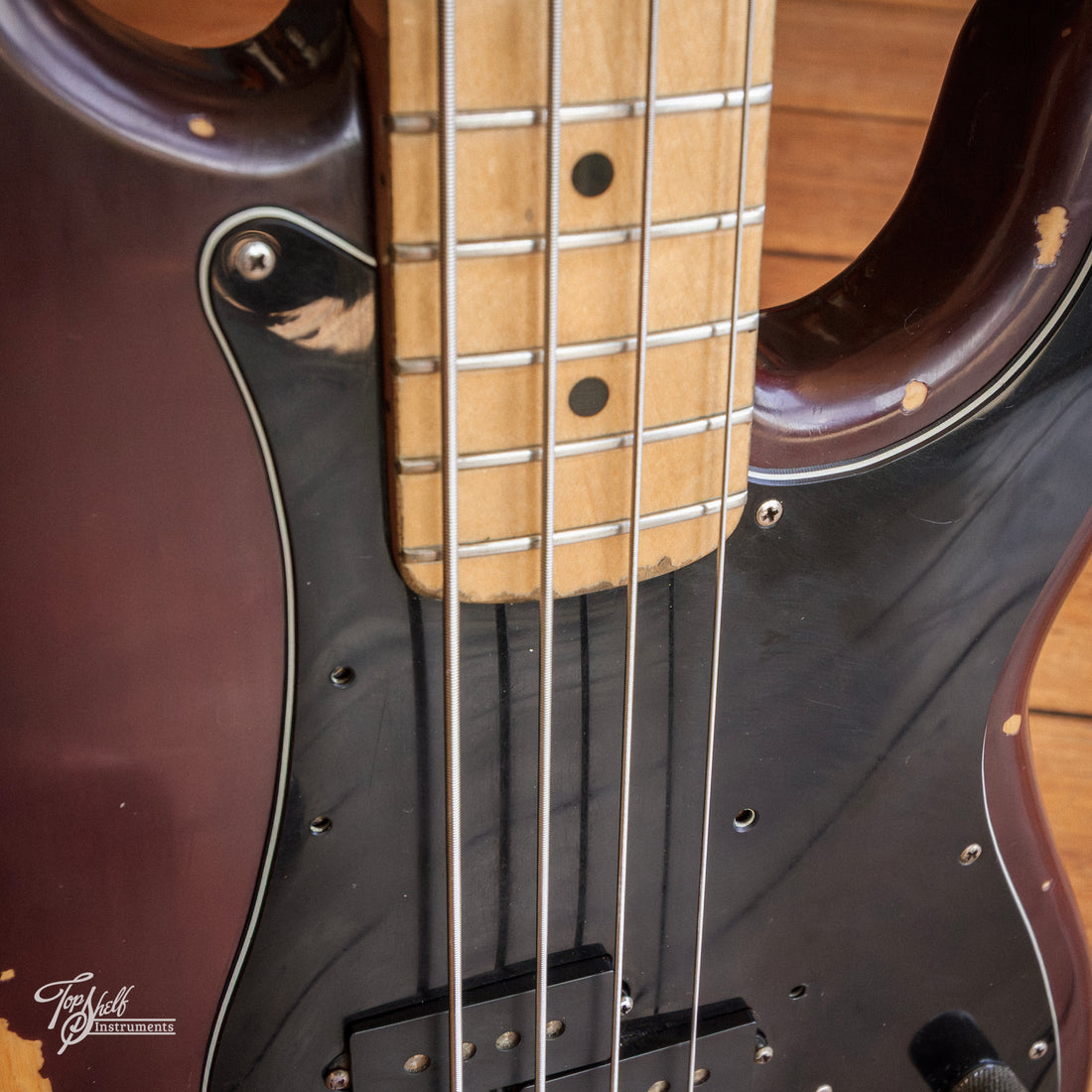 Fender Precision Bass Wine Red 1978