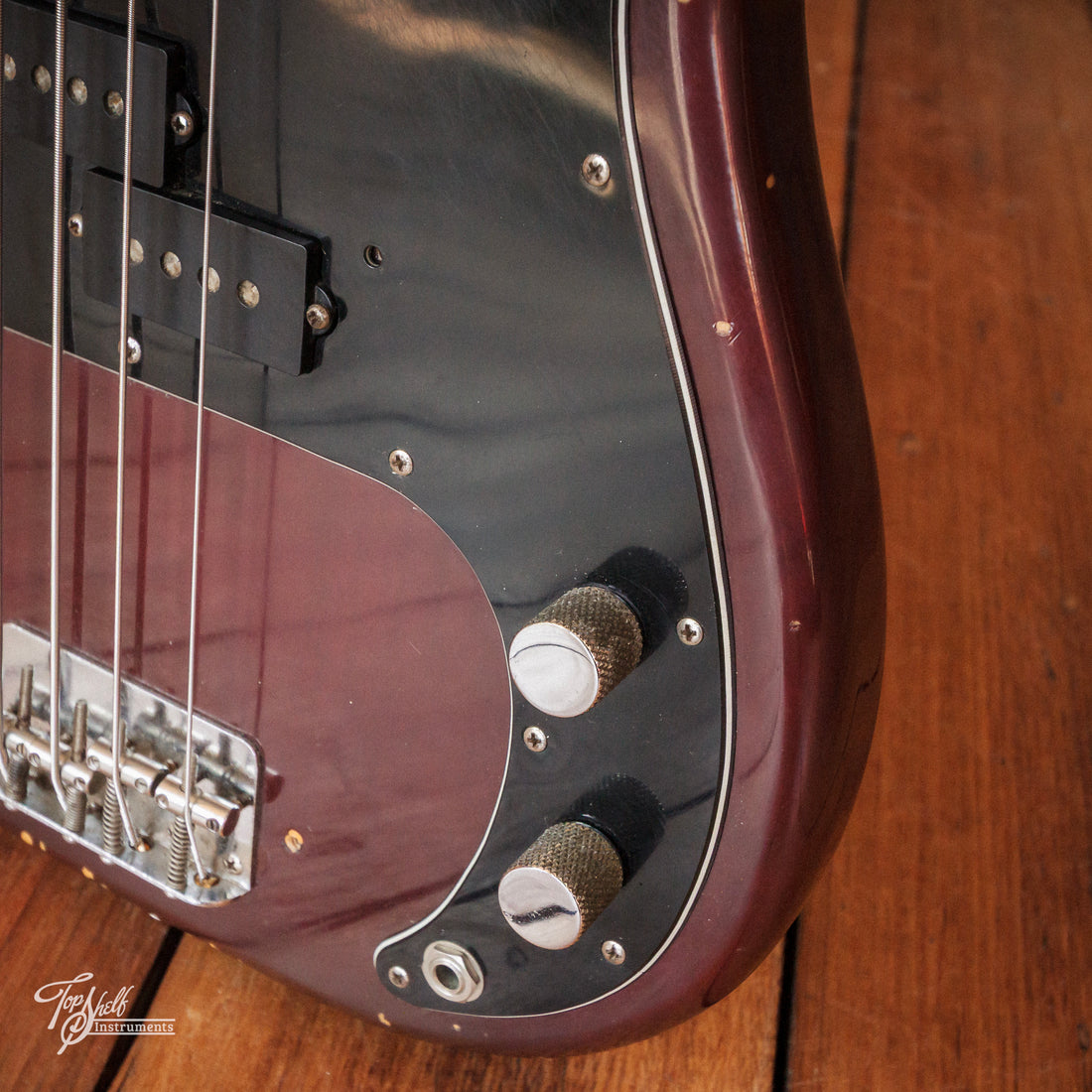 Fender Precision Bass Wine Red 1978