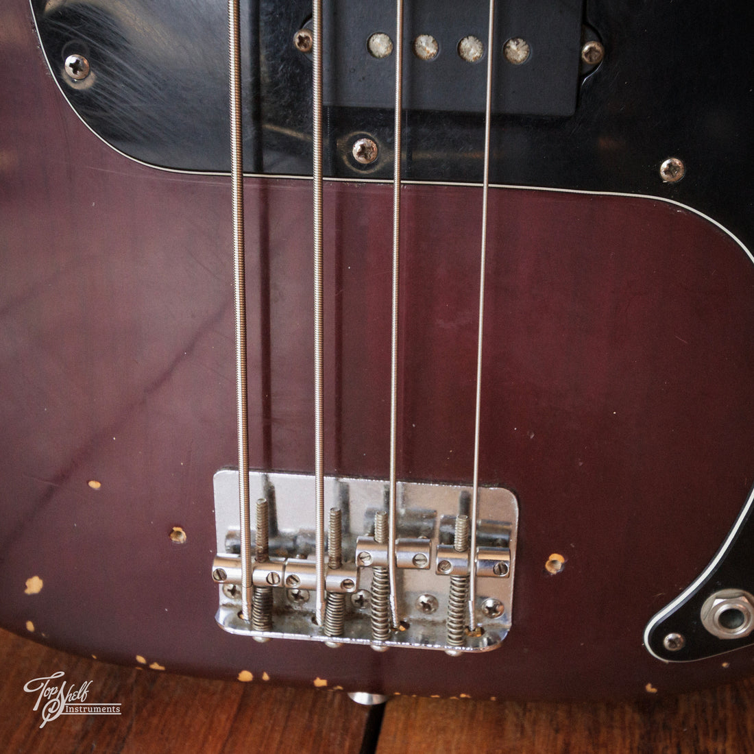 Fender Precision Bass Wine Red 1978
