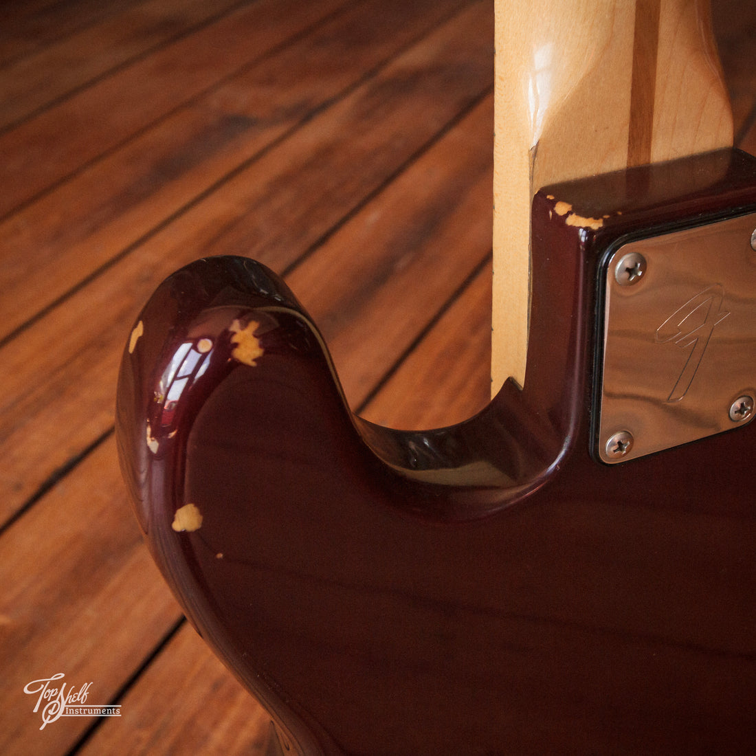 Fender Precision Bass Wine Red 1978