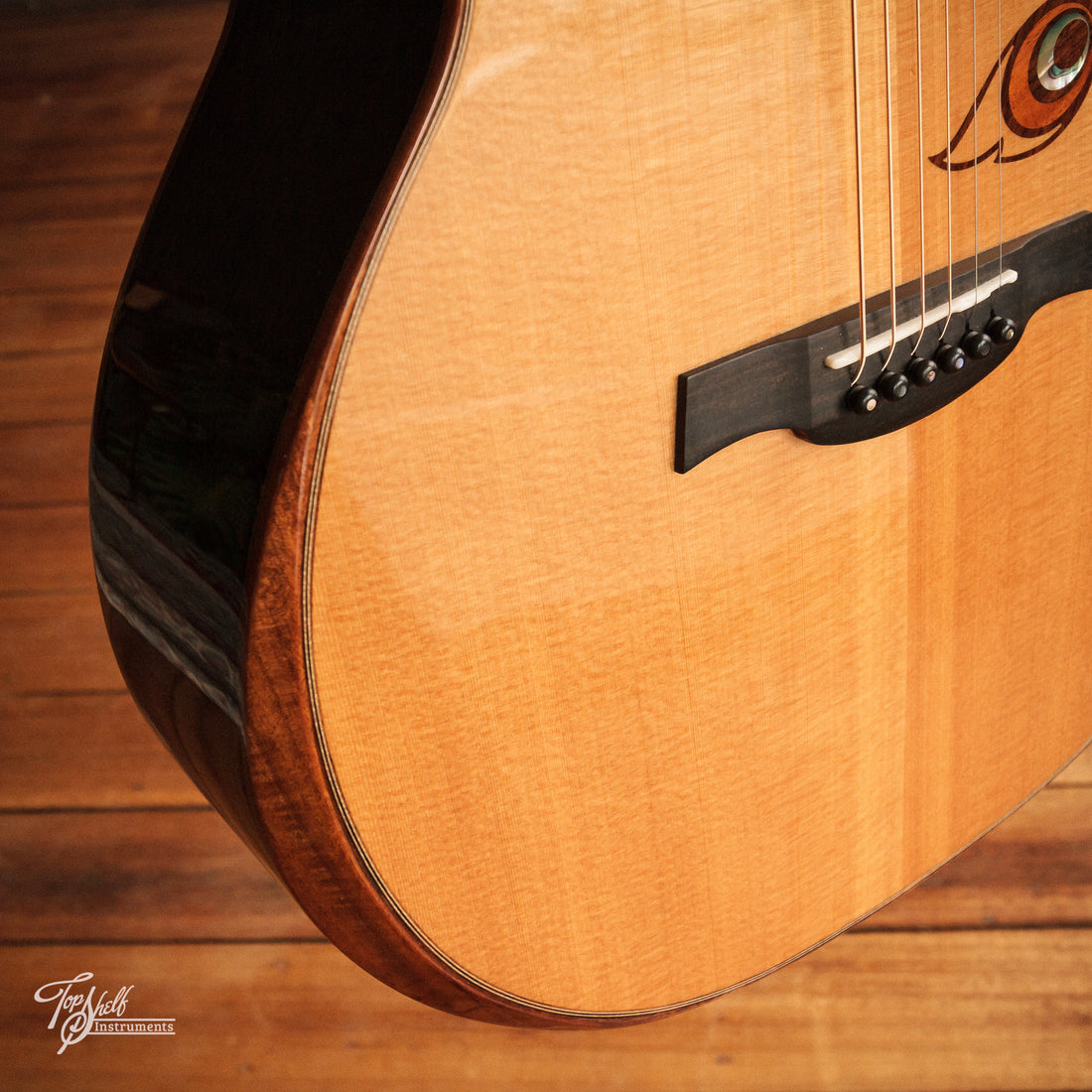 Magic Guitar 2A Peacock Print Grand Auditorium Acoustic Natural 2022