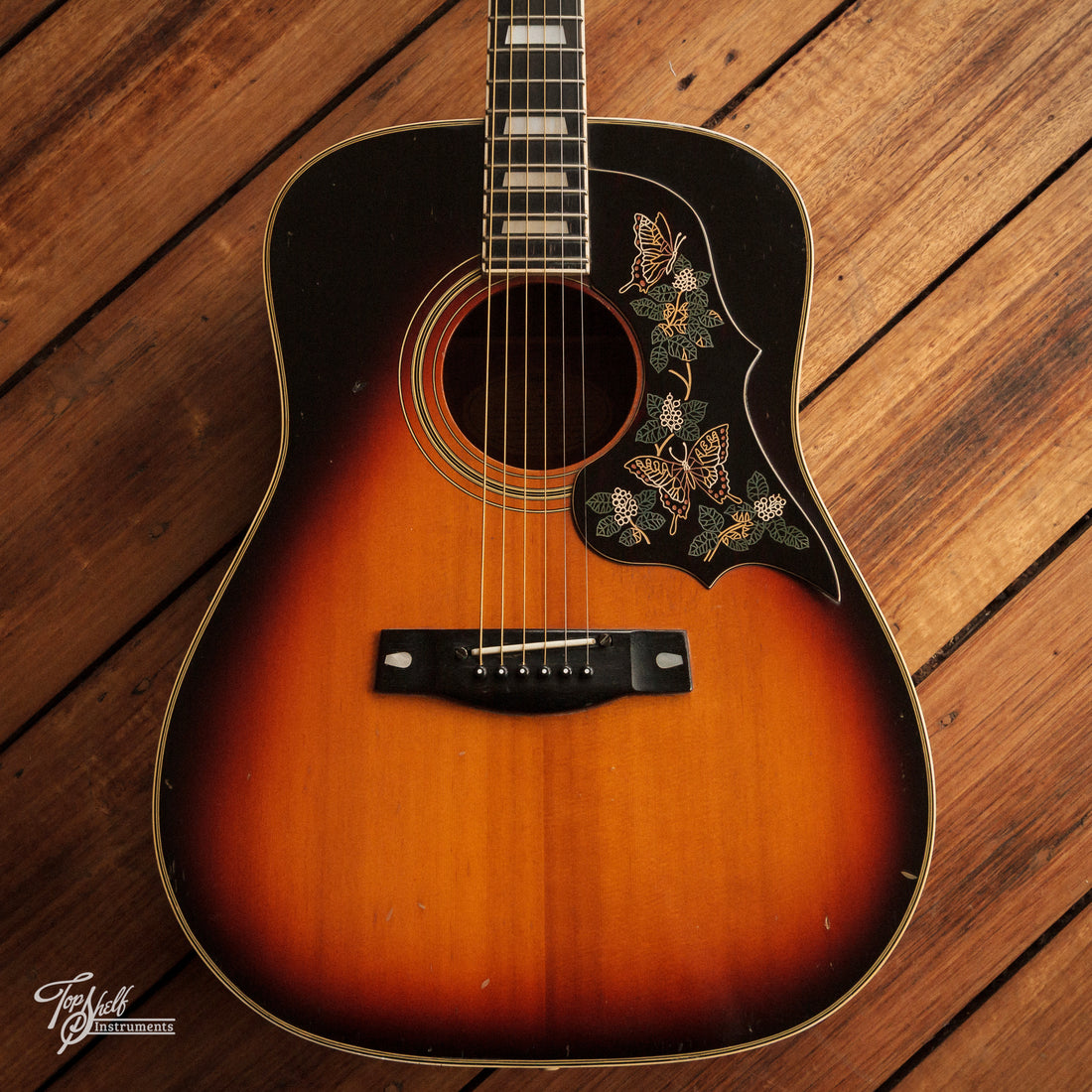 Yamaha L-7S Dreadnought Acoustic Sunburst 1978