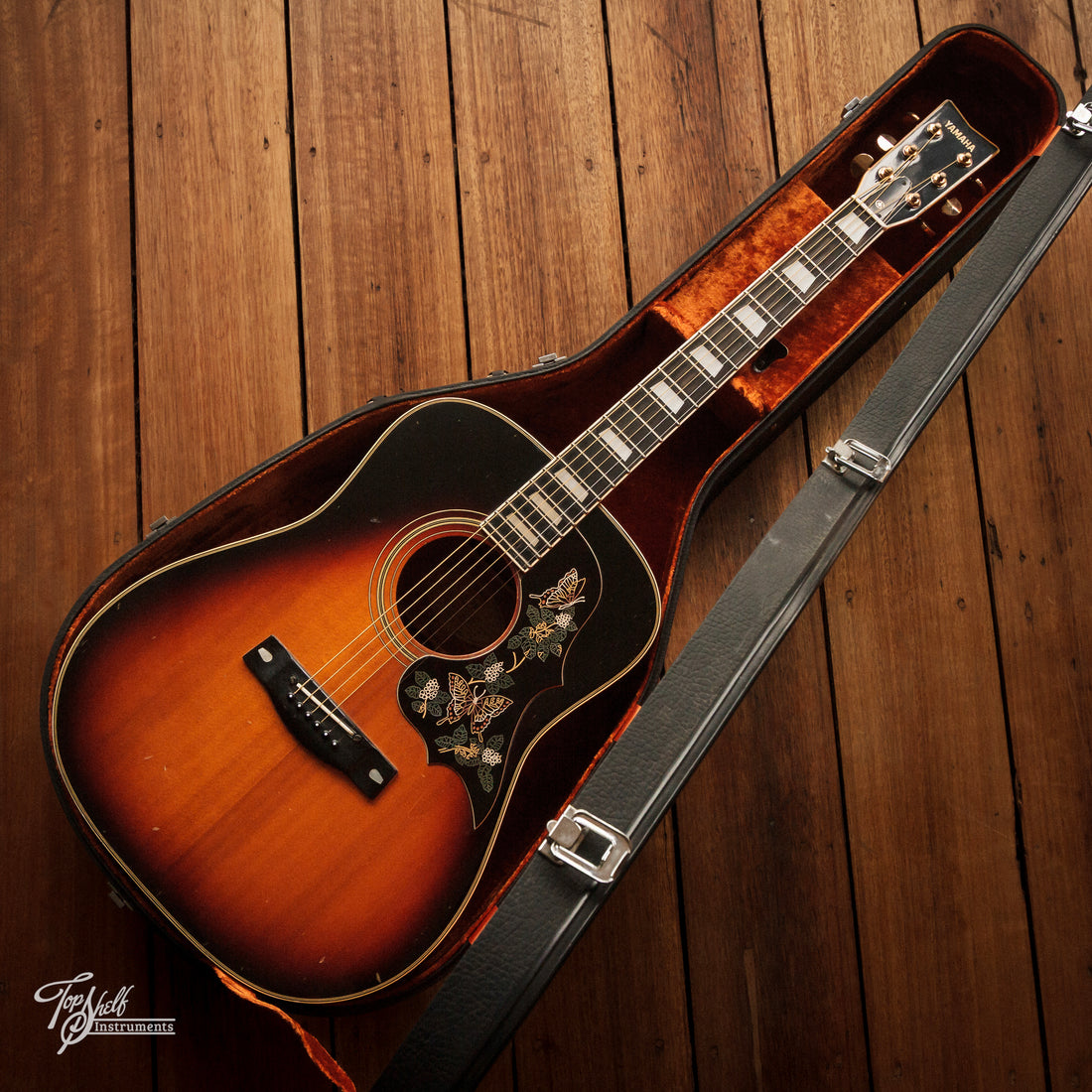 Yamaha L-7S Dreadnought Acoustic Sunburst 1978