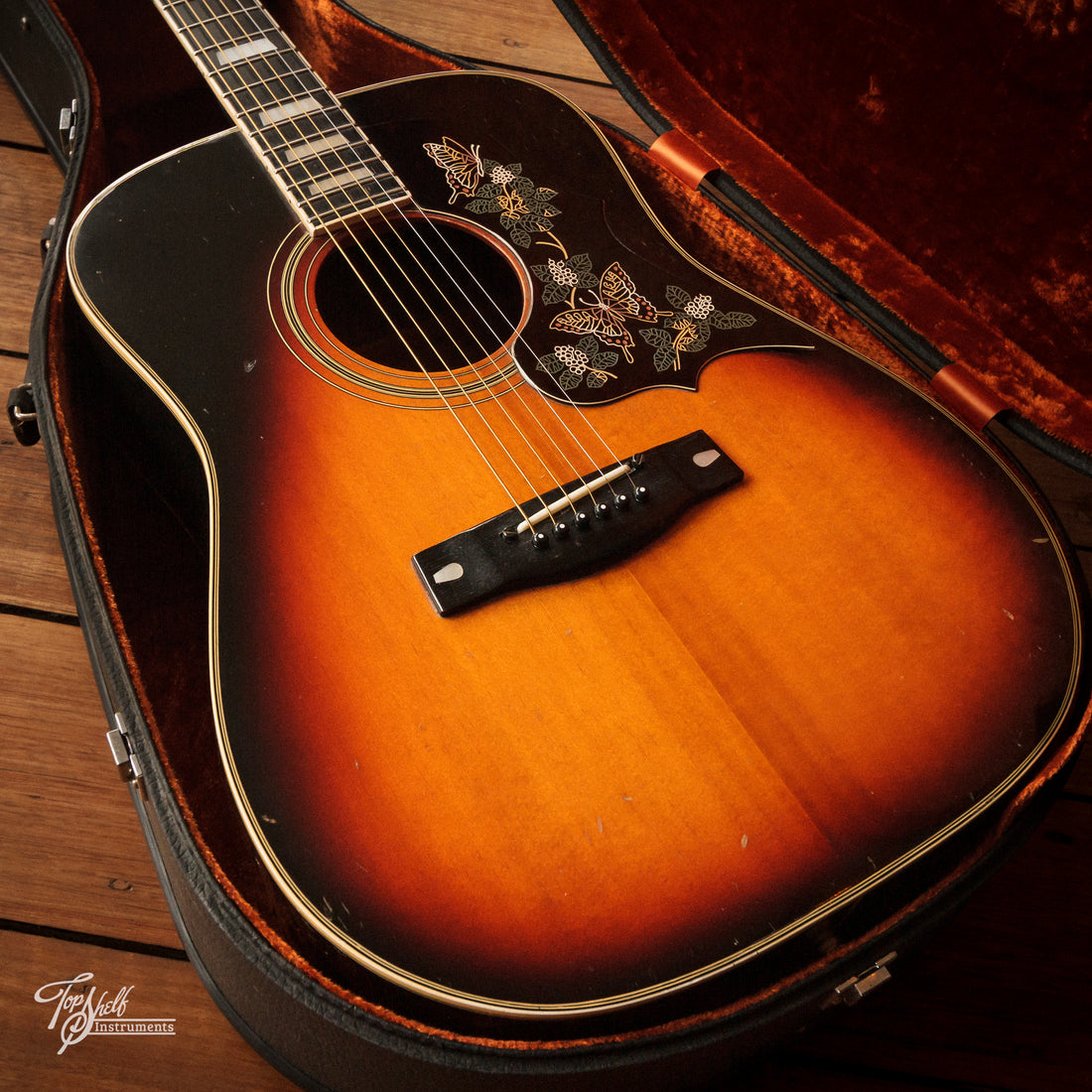 Yamaha L-7S Dreadnought Acoustic Sunburst 1978